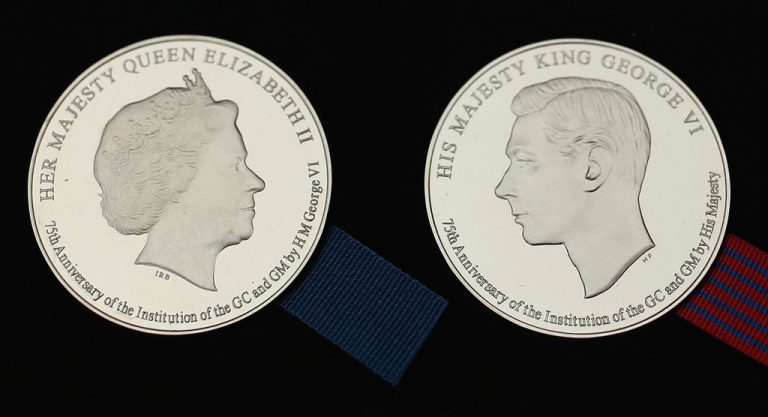 GC and GM Commemorative Medal Set