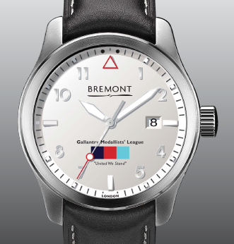 Raffle for A Limited Edition Bremont Gallantry Medallists’ League Solo Watch