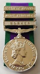 New Campaign Medal Clasps